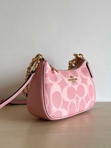 coach teri sling pink  with box