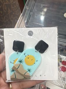 Floral Statement Earrings any1