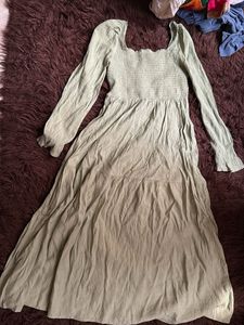 Urbanic Sage Green Maxi/ Long  Dress Brand New