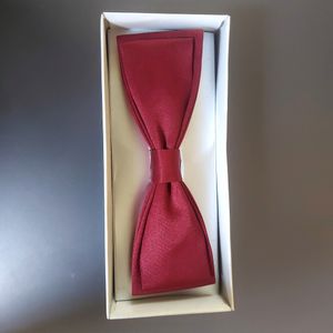 Maroon Bow Tie | Loviena