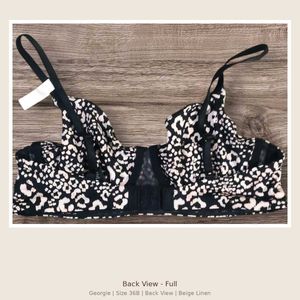 Stylish Leopard Print Underwired Bra
