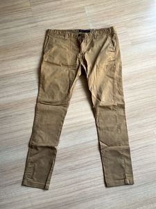 Zara Men's Khaki Chinos
