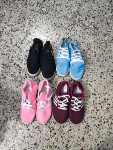 Clearance sale Sneaker Combo (4 Pairs) | 8 UK