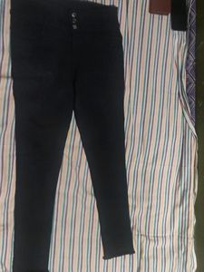 Skinny Black High Waist Jeans