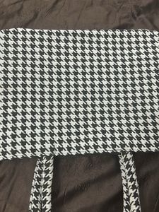 Houndstooth Tote Bag