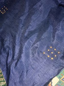 Unused Blue Saree