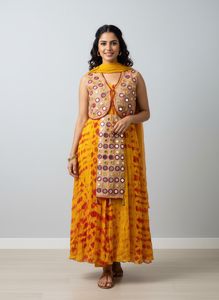 Ethnic Dress with skirt and dupatta