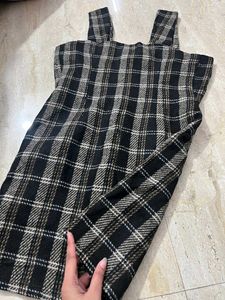Plaid checked Mini Dress