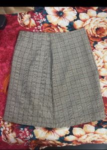 Trendy Plaid Mini Skirt