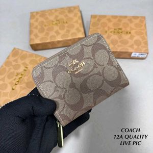 COACH MINI ZIPPER WALLET WD BOX @SALE
