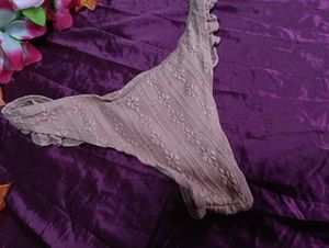 Floral Thong Panty