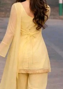Butter Yellow Bollywood Set