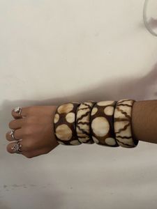 📍Y2K boho bangles stack📍