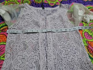 Lace Detail Cardigan