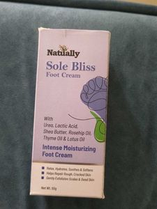 Naturally Sole Bliss Foot Cream