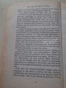 The Art of Negotiating by Gerard I. Nierenberg