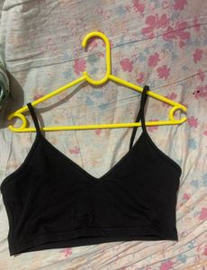 SHEIN V neck crop top