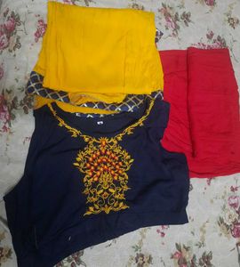 Combo of 2 frock style dresses with jackets