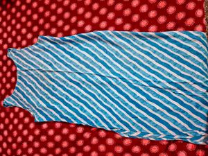 sleevless blue kurta