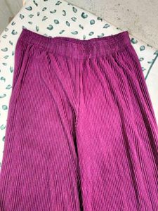 Parallel Palazzo Purple Colour