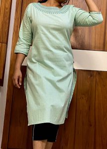 Beautiful Pastel Green Kurta | Price ⬇️ by 80‼️
