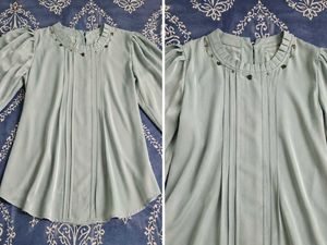 blue top / tunic