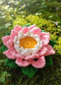 Handmade Crochet Flower Decor