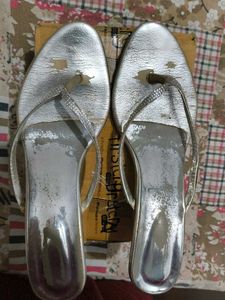 Silver Flats &amp; Sandals