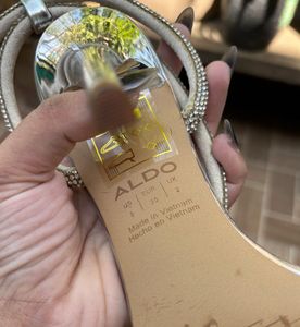 ALDO Embellished Strap Heels