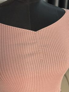 Ribbed Off-Shoulder Crop Top