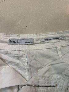 White Cargo Pants unisex