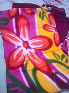 Vibrant Floral blanket kambal