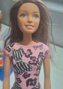 Barbie doll pink Dress with Bow P