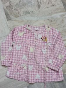 Minnie Mouse Pajama Top