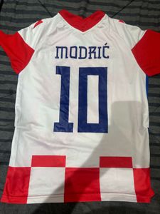 Croatia Modric #10 Football Jersey L