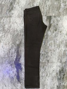 Men's Dark Brown Casual Pants