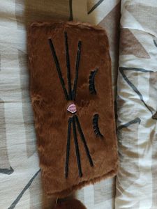 Cute Furry Cat Pouch