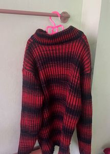 Cozy Striped Knit Sweater