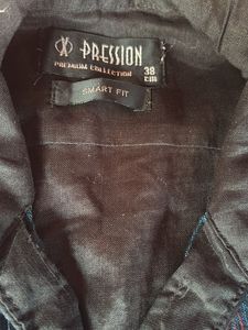 Men's Statement Print Button-Up Shirt