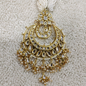 Maharani style haar in small pearls
