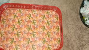 Iron Rectangle Tray..grab It Fast Shipping Is Low