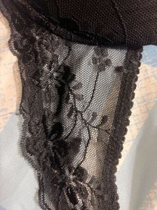 Elegant Black Lace Bra