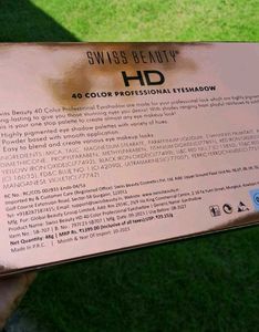 Swiss Beauty Hd Professional 40 Pigmented Colors E