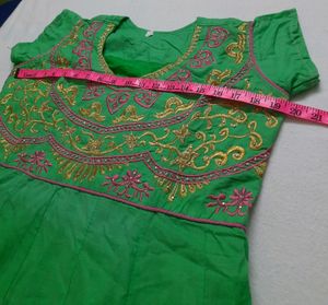 Anarkali Kurta With Embroidery Work