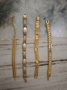 Gold Tone Bracelet Set of 4 (99-any one)