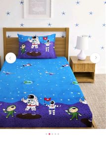 Home Sizzler Single Bedsheet With 1 Pillow Cover