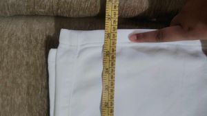 Trendy Low-Waist White Cargo Pants | Relaxed Fit 6
