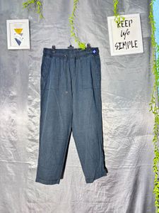 Comfortable Blue Drawstring Pants