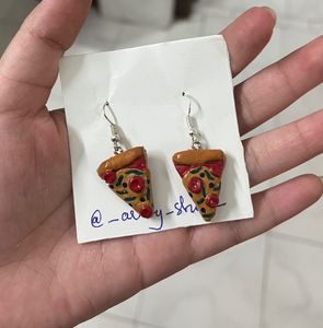 Cute Pizza Slice Earrings