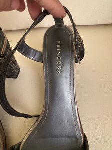 Princess Embellished Heeled Sandals